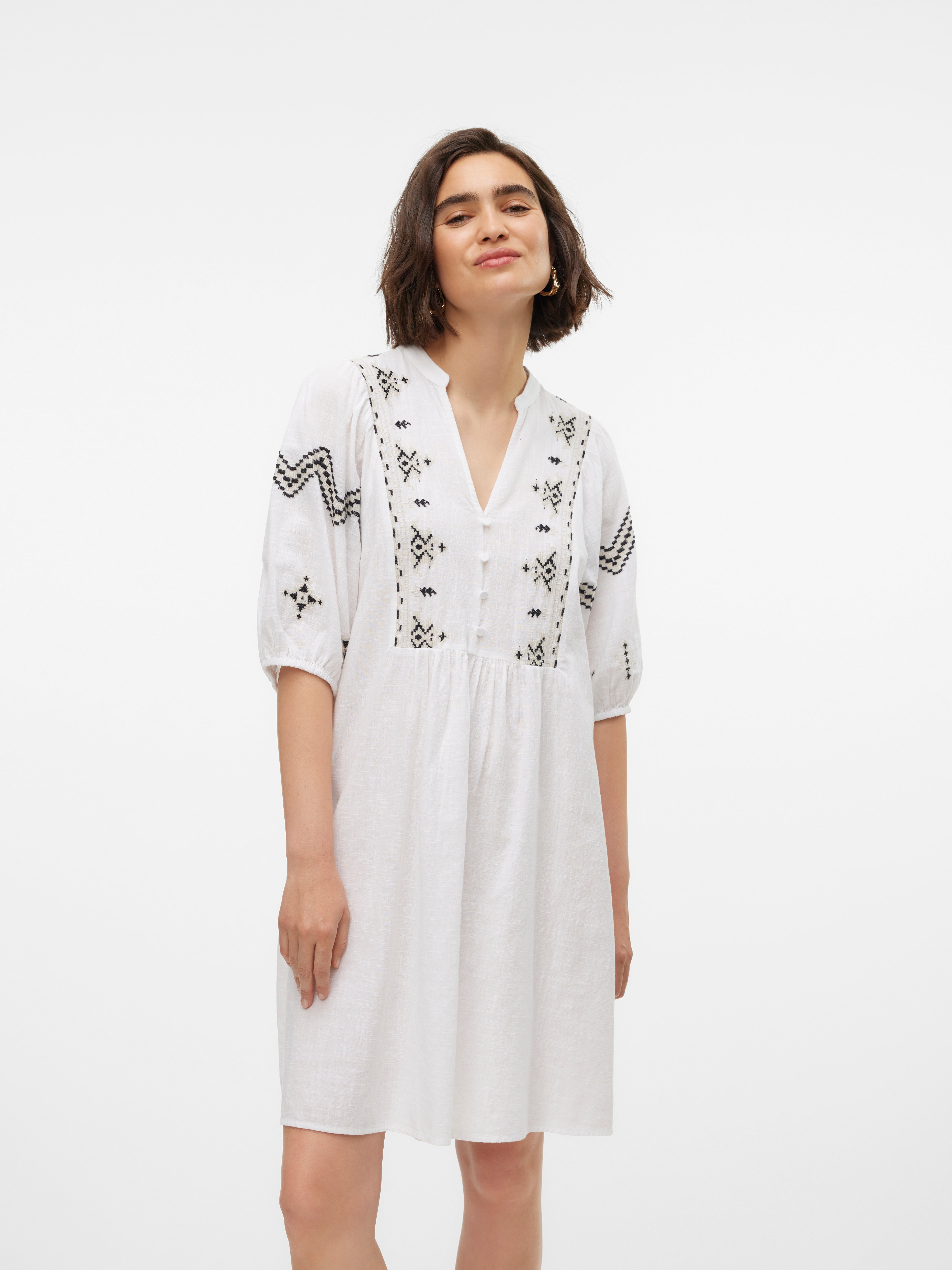 Vero moda kleider weiß Clearance